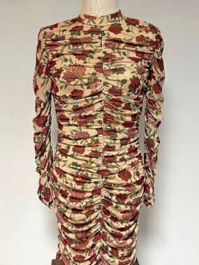 *RARE* Venus Mock Neck Mesh Dress